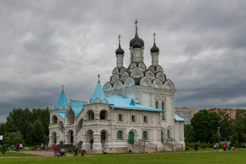 Мытищи — Благовещенская церковь в Тайнинском